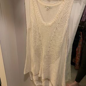 CABI Crochet Tank Blouse